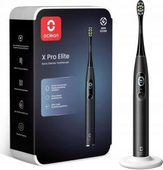 Szczoteczka Oclean Electric Toothbrush X Pro Elite Black. Czarne szczoteczki elektryczne Oclean. Za 274.06 zł.