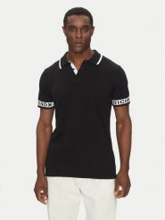 Richmond X Sweter UMP25309PO Czarny Regular Fit. Czarne swetry męskie Richmond X, m, bez wzorów, z bawełny, bez kołnierzyka, bez ramiączek. Za 229.99 zł.