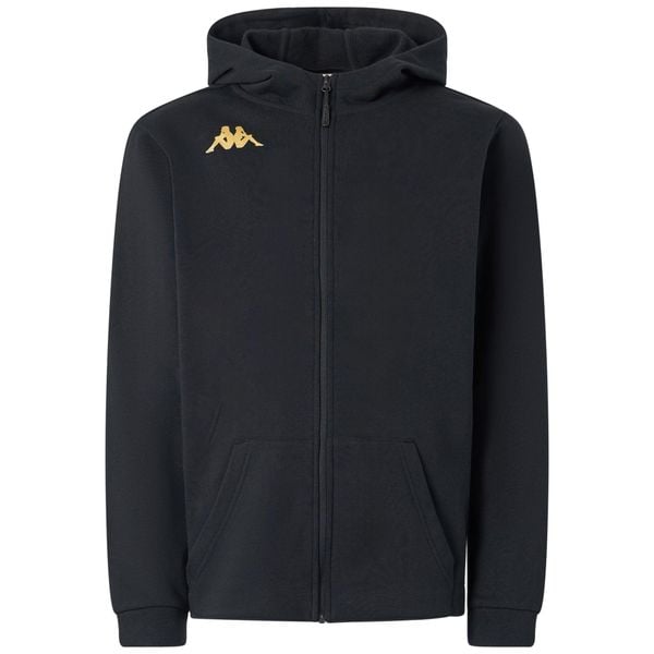 Bluza Kappa Giordizi. Czarne bluzy męskie Kappa, bez wzorów, sportowe, bez ramiączek, bez kaptura. Za 313.00 zł.