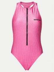 Calvin Klein Swimwear Strój kąpielowy KW0KW02407 Różowy. Czerwone stroje kąpielowe damskie Calvin Klein Swimwear, s, bez wzorów, z syntetyku. Za 329.99 zł.