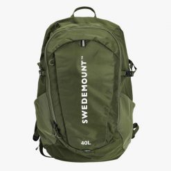 Plecak turystyczny unisex Swedemount Trail Backpack 40L szybkoschnący. Zielone plecaki damskie SWEDEMOUNT, bez wzorów, z tkaniny. Za 279.99 zł.