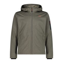Kurtka turystyczna z kapturem CMP. Zielone kurtki męskie CMP, bez wzorów, sportowe, z kapturem. Za 383.60 zł.