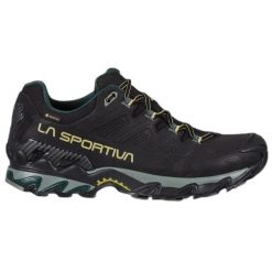 Skórzane buty trekkingowe La Sportiva Ultra Raptor II GTX. Czarne obuwie trekkingowe damskie La Sportiva, z gore-texu, bez zapięcia. Za 905.95 zł.