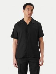 Calvin Klein Koszula LV04LF137G Czarny Relaxed Fit. Czarne koszule męskie Calvin Klein, m, bez wzorów, z syntetyku, bez kołnierzyka, bez ramiączek. Za 369.99 zł.