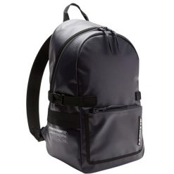 Plecak miejski sportowy dla dorosłych Lacoste. Czarne plecaki męskie Lacoste, bez wzorów, z materiału, biznesowe. Za 397.00 zł.