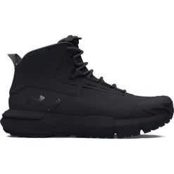 Buty trekkingowe męskie Under Armour 3027382001. Brązowe trekkingi męskie Under Armour, z materiału, za kostkę, bez zapięcia. Za 539.00 zł.