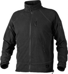 Helikon-Tex bluza Helikon Alpha TACTICAL Grid Fleece Jacket - czarny L. Czarne bluzy męskie HELIKON-TEX, l, bez wzorów, bez ramiączek, bez kaptura. Za 229.00 zł.
