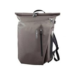 Plecak rowerowy / torba na bagażnik Ortlieb Vario PS QL2.1 26 l Dark Sand. Szare plecaki męskie Ortlieb, bez wzorów, z materiału, klasyczne. Za 859.90 zł.
