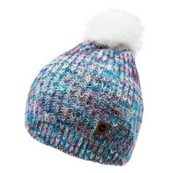 Czapka damska zimowa Hi-Tec Lady Vikna - ciemnoszara. Szare czapki damskie Hi-tec, na zimę, bez wzorów. Za 29.99 zł.