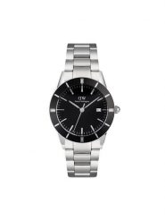 Daniel Wellington Zegarek Iconic Paradigma 40 DW00100822 Czarny. Czarne, analogowe zegarki męskie Daniel Wellington, bez wzorów. Za 1,019.00 zł.