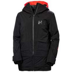 Damska kurtka narciarska Helly Hansen 2.0. Czarne kurtki sportowe damskie Helly Hansen, na zimę, xl, bez wzorów, bez ramiączek, bez kaptura, narciarskie. W wyprzedaży za 1,119.00 zł.