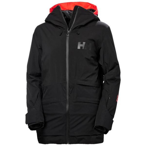 Damska kurtka narciarska Helly Hansen 2.0. Czarne kurtki sportowe damskie Helly Hansen, na zimę, xl, bez wzorów, bez ramiączek, bez kaptura, narciarskie. W wyprzedaży za 1,119.00 zł.