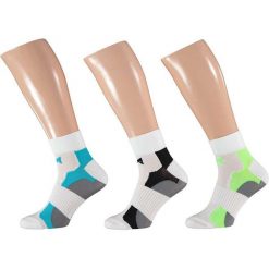Skarpety kolarskie Xtreme Quarter, 3 par, Multi Biały. Białe skarpetki damskie XTREME SOCKSWEAR, bez wzorów. Za 129.99 zł.
