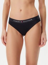 Tommy Hilfiger Dół od bikini UW0UW04120 Czarny. Czarne bikini Tommy Hilfiger, bez wzorów, z syntetyku. Za 109.99 zł.