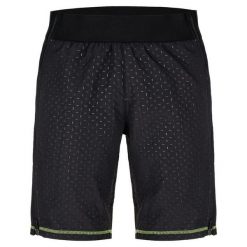 Męskie szorty outdoor LOAP Uxibor, czarne, S. Czarne szorty męskie ZEAGLE, bez wzorów. Za 120.70 zł.