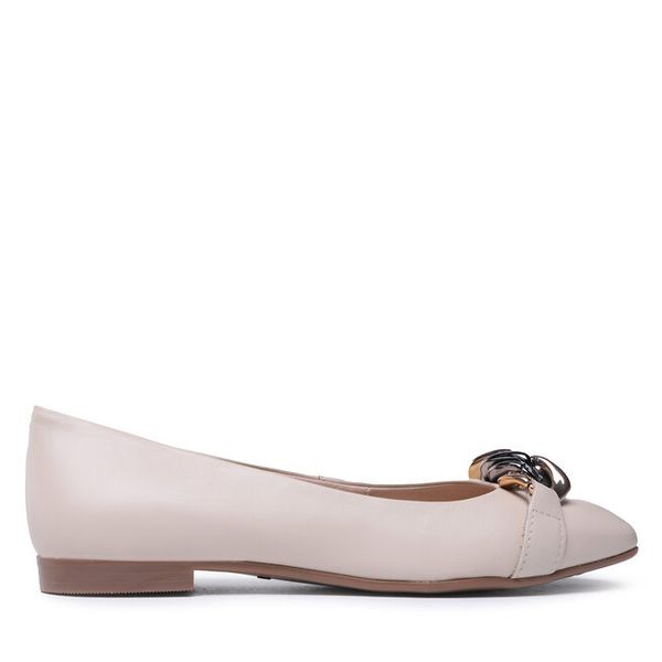 Baleriny Lasocki. Brązowe balerinki damskie Lasocki, bez wzorów, bez obcasa, bez zapięcia. Za 179.99 zł.