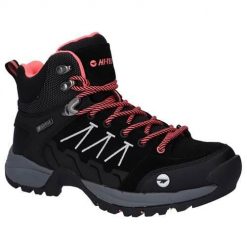 Buty trekkingowe damskie Hi-Tec V-lite Orion Mid Wp. Czarne obuwie trekkingowe damskie Hi-tec, z gumy, za kostkę, bez zapięcia. Za 583.00 zł.