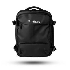 Plecak podróżny z systemem próżniowym 24 L czarny FlyBag Small. Czarne plecaki męskie GYMBEAM, bez wzorów, z poliesteru. Za 283.90 zł.