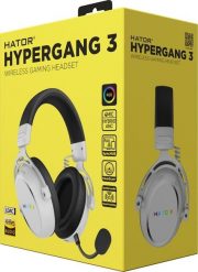 Słuchawki Hator Hypergang 3 Wireless Białe (ESH56). Białe słuchawki bezprzewodowe Hator. Za 499.00 zł.