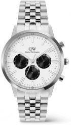 Zegarek męski Daniel Wellington DW00100872 srebrny. Szare zegarki męskie Daniel Wellington, bez wzorów, srebrne. Za 1,007.00 zł.