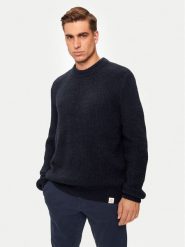 Mustang Sweter Emil C 1015801 Granatowy Regular Fit. Niebieskie swetry męskie Mustang, m, bez wzorów, z syntetyku, bez kołnierzyka, bez ramiączek. Za 174.99 zł.