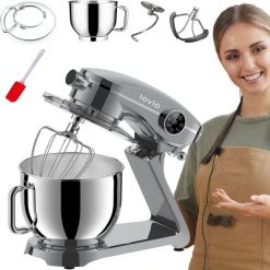 Mikser planetarny Robot kuchenny LOVIO ChefMaster szary LVSTM03PGY. Szare roboty kuchenne Lovio. Za 1,057.52 zł.