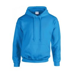 Bluza z kapturem Gildan Heavy Blend ®. Niebieskie bluzy damskie GILDAN, xl, bez wzorów, z bawełny, klasyczne, bez ramiączek, z kapturem. Za 81.25 zł.
