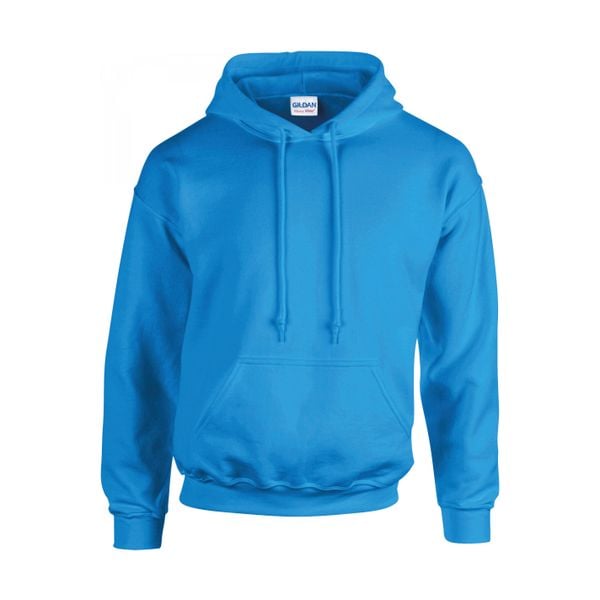 Bluza z kapturem Gildan Heavy Blend ®. Niebieskie bluzy damskie GILDAN, xl, bez wzorów, z bawełny, klasyczne, bez ramiączek, z kapturem. Za 82.65 zł.