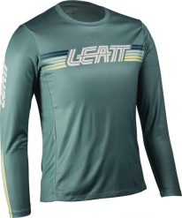 Bluza rowerowa damska Leatt Jersey MTB Enduro 4.0. Niebieskie bluzy damskie LEATT, m, bez wzorów, z bawełny, bez ramiączek, bez kaptura. Za 280.49 zł.