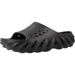 Sandały CROCS ECHO SLIDE Czarny. Czarne sandały męskie Crocs, bez wzorów, z gumy, bez zapięcia. Za 263.99 zł.