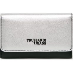 Trussardi Jeans - Portfel. Szare portfele damskie TRUSSARDI JEANS, z jeansu. W wyprzedaży za 199.90 zł.