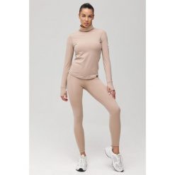 Damska bielizna termoaktywna z golfem Rough Radical Powder. Brązowa bielizna sportowa damska ROUGH RADICAL, bez wzorów. Za 229.00 zł.