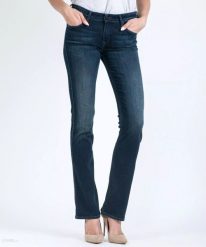 LEE HOXIE SLICK DAMSKIE SPODNIE JEANSOWE JEANSY DŻINSY BLUE L530KSKF 112112193. Niebieskie jeansy damskie Lee, bez wzorów, z jeansu. Za 219.99 zł.