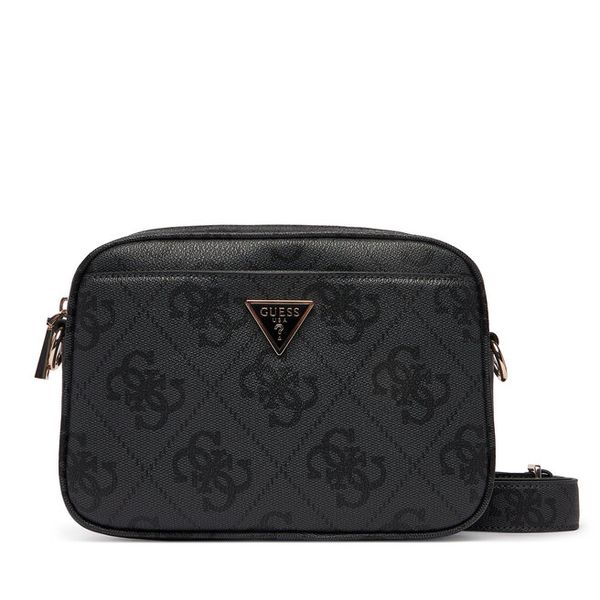 Torebka Guess. Szare listonoszki damskie Guess, z aplikacjami, bez dodatków. Za 357.99 zł.