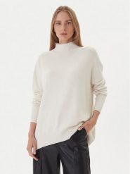 Kontatto Sweter 3M0822C Écru Relaxed Fit. Swetry nierozpinane damskie Kontatto, m, bez wzorów, z syntetyku, bez kołnierzyka, bez ramiączek. Za 319.99 zł.