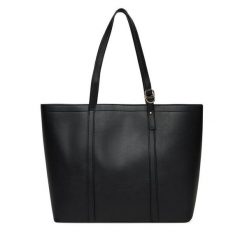 Torebka DeeZee. Czarne shopperki damskie DeeZee, bez wzorów, bez dodatków. Za 149.99 zł.