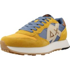 Buty SUN68 JAKI BICOLOR Żółty. Żółte buty zimowe męskie SUN68, bez wzorów, ze skóry, bez obcasa, bez zapięcia. Za 396.99 zł.
