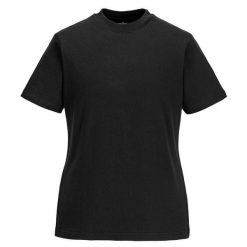 T-shirt Damski Jeden Kolor. Czarne t-shirty damskie Portwest, l, bez wzorów, sportowe, bez kołnierzyka, bez ramiączek. Za 64.99 zł.