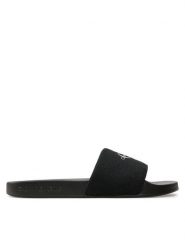 Calvin Klein Jeans Klapki Slide Monogram Wn YW0YW01835 Czarny. Czarne klapki damskie Calvin Klein Jeans, bez wzorów, z jeansu, bez obcasa, bez zapięcia. Za 179.99 zł.
