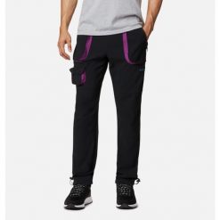 Spodnie Columbia Powder Keg Stretch Cargo. Czarne spodnie sportowe męskie Columbia, m, bez wzorów, z dresówki. W wyprzedaży za 416.00 zł.