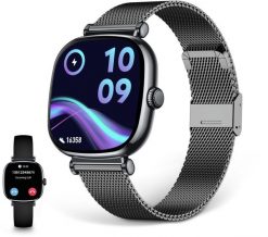 Ksix Smartwatch IRIA, Black. Czarne zegarki smartwatch KSIX, bez wzorów. Za 439.95 zł.