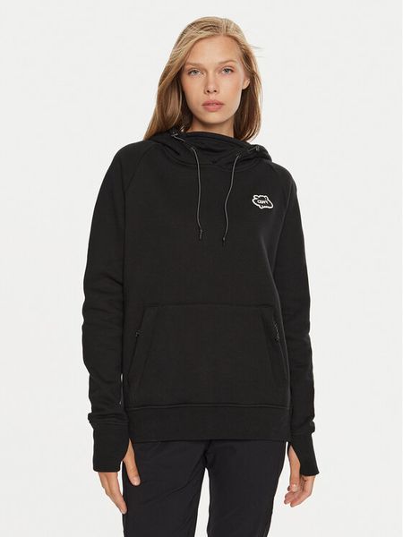 Colourwear Bluza techniczna Bowl Hood 2.0 7010323 Czarny Regular Fit. Czarne bluzy damskie Colourwear, na zimę, xs, bez wzorów, z bawełny, sportowe, bez ramiączek, bez kaptura. Za 249.99 zł.