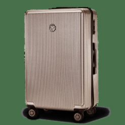 Walizka duża Wings PC African Eagle 2.0 28'' BRONZE. Brązowe walizki damskie Wings, bez wzorów, z materiału, duże. Za 289.90 zł.