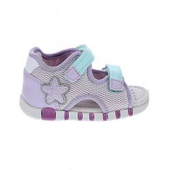 Sandały GEOX B SANDAL IUPIDOO GIR Fioletowy. Niebieskie sandały męskie Geox, na lato, bez wzorów, z syntetyku, bez zapięcia. Za 165.99 zł.