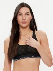 Calvin Klein Underwear Biustonosz top 000QF7708E Czarny. Czarne biustonosze Calvin Klein Underwear, m, bez wzorów, z syntetyku, bez kołnierzyka, bez ramiączek. Za 129.99 zł.