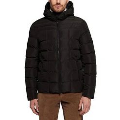 Kurtka GEOX M MAGNETE Czarny. Czarne kurtki męskie Geox, m, bez wzorów, z tkaniny, casualowe, bez kaptura. Za 558.99 zł.