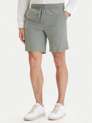 Jack & Jones Szorty materiałowe Jaiden 12293768 Zielony Relaxed Fit. Zielone szorty męskie Jack & Jones, bez wzorów, z bawełny. Za 119.99 zł.