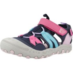 Sandały GIOSEPPO BARFLEUR Niebieski. Niebieskie sandały damskie Gioseppo, bez wzorów, z syntetyku, bez obcasa, bez zapięcia. Za 167.99 zł.