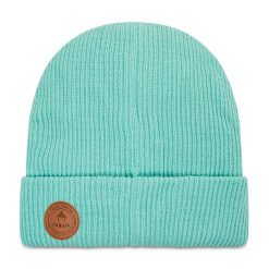 Czapka Cabaïa. Niebieskie czapki damskie Cabaia, na zimę, bez wzorów. Za 59.99 zł.