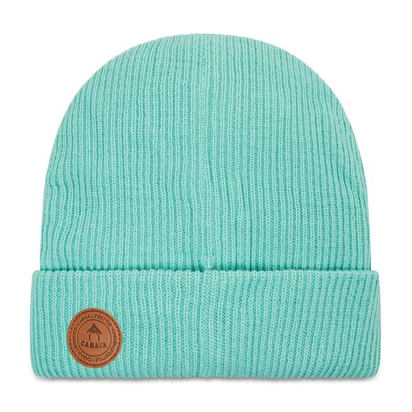 Czapka Cabaïa. Niebieskie czapki damskie Cabaia, na zimę, bez wzorów. Za 59.99 zł.